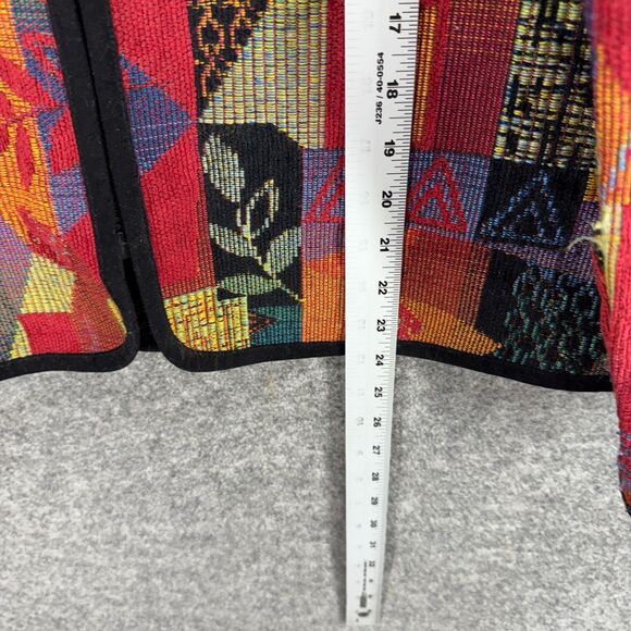 Coldwater Creek Multicolor Patterned Blazer - Picture 4 of 5